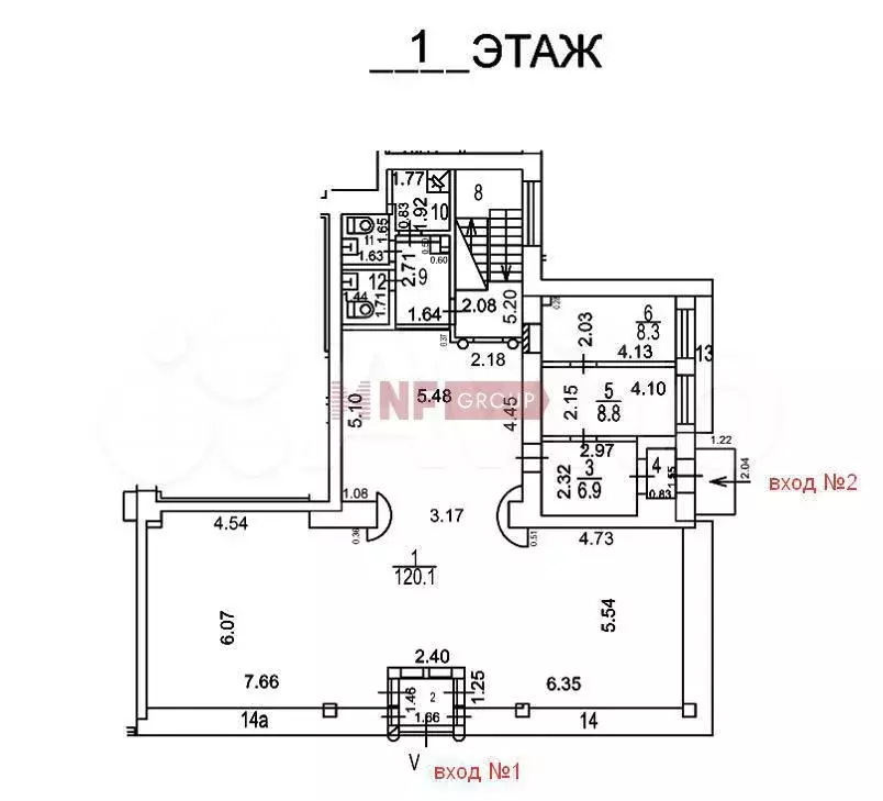 Продам помещение свободного назначения, 386.7 м - Фото 1