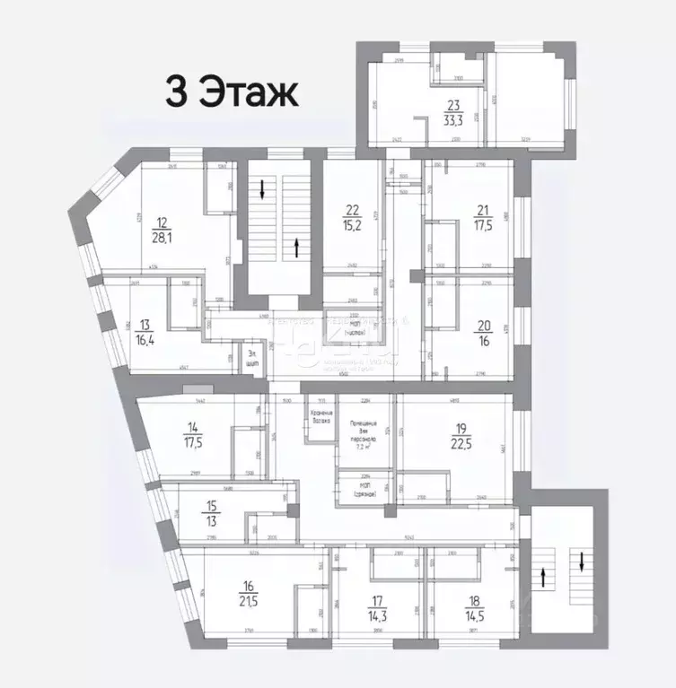 1-к кв. Нижегородская область, Нижний Новгород Алексеевская ул., 24/27 ... - Фото 2