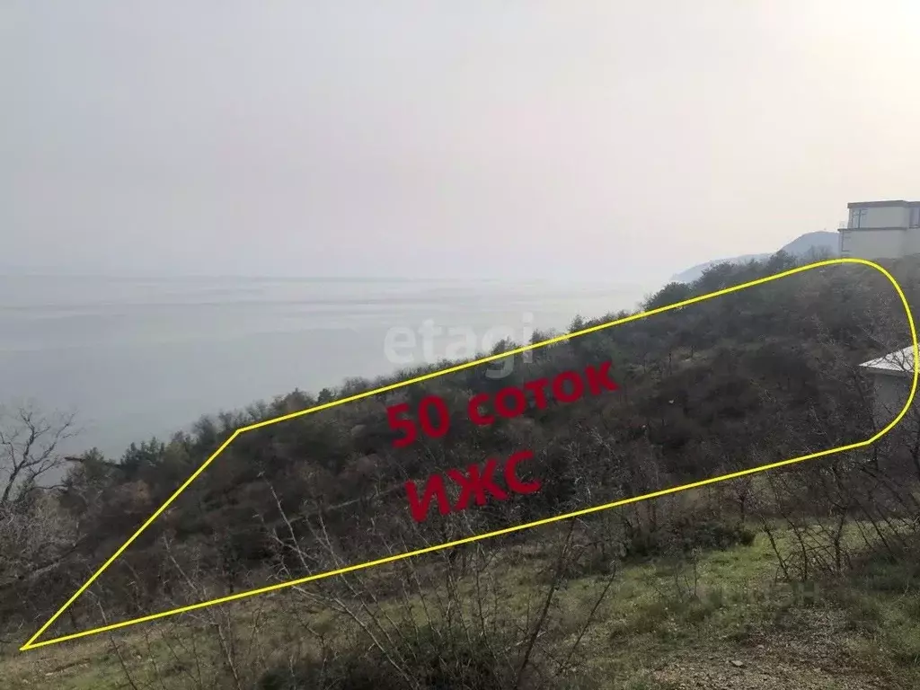 Участок в Крым, Алушта муниципальный округ, пос. Семидворье  (50.0 ... - Фото 0