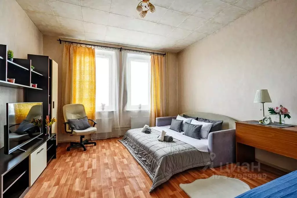 1-к кв. Москва просп. Защитников Москвы, 3к1 (40.0 м) - Фото 2