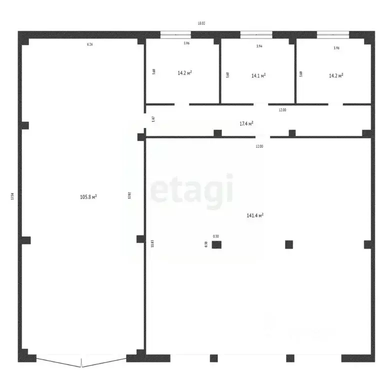 Помещение свободного назначения в Красноярский край, Ачинск ул. ... - Фото 2