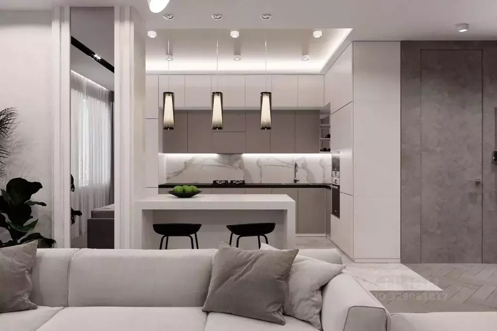 3-к кв. Белгородская область, Белгород ул. Лермонтова, 47а (109.6 м) - Фото 1