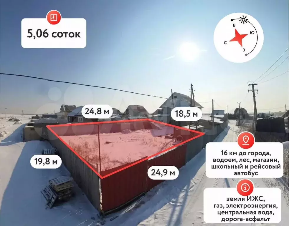 Участок 5,6 сот. (ИЖС) - Фото 0