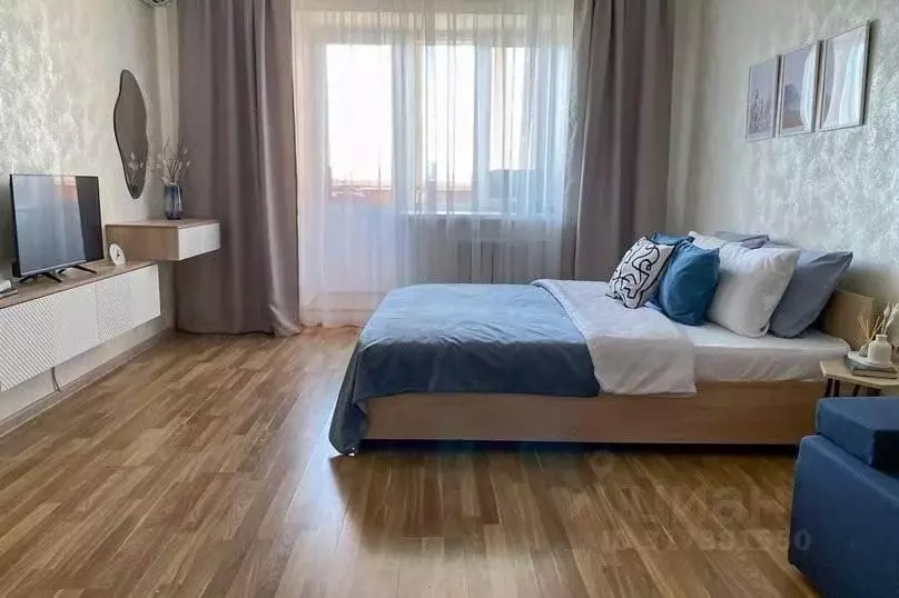 1-к кв. Татарстан, Казань ул. Адоратского, 3б (45.0 м) - Фото 1