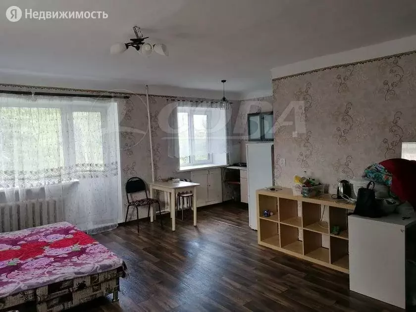 Квартира-студия: Тюмень, Рижская улица, 55 (31 м) - Фото 1