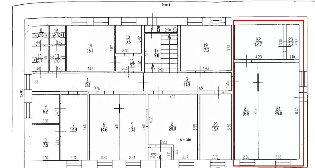 Офис в Алтайский край, Бурлинский район, с. Бурла ул. Ленина, 13 (61 ... - Фото 2