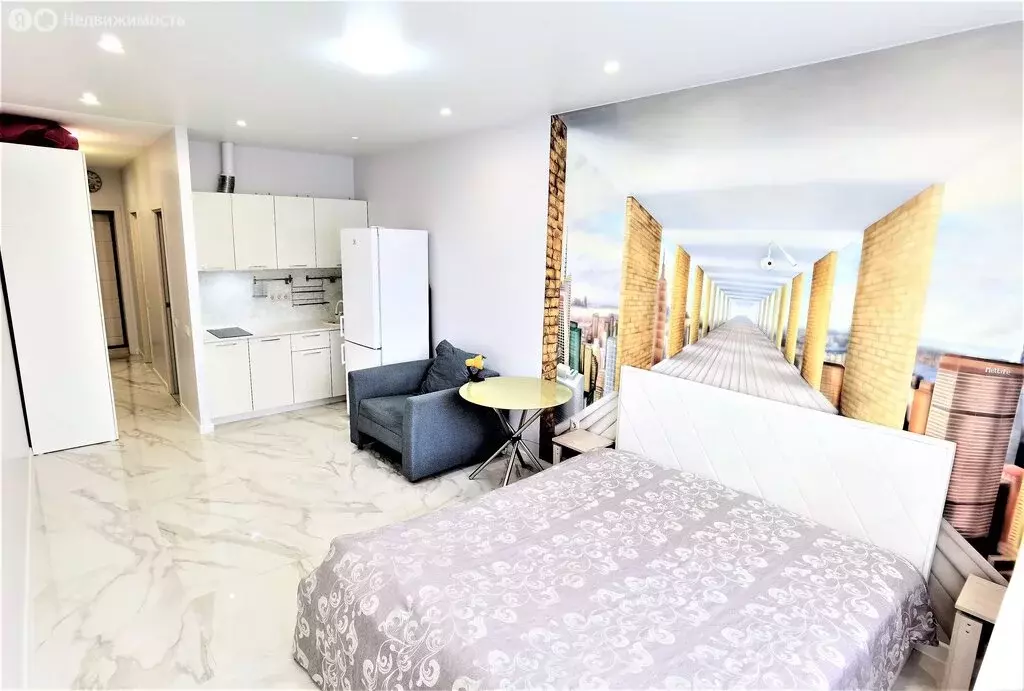 Квартира-студия: посёлок городского типа Нахабино, Покровская улица, ... - Фото 2