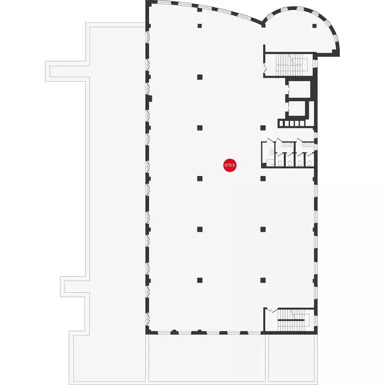 Офис (675.54 м) - Фото 2