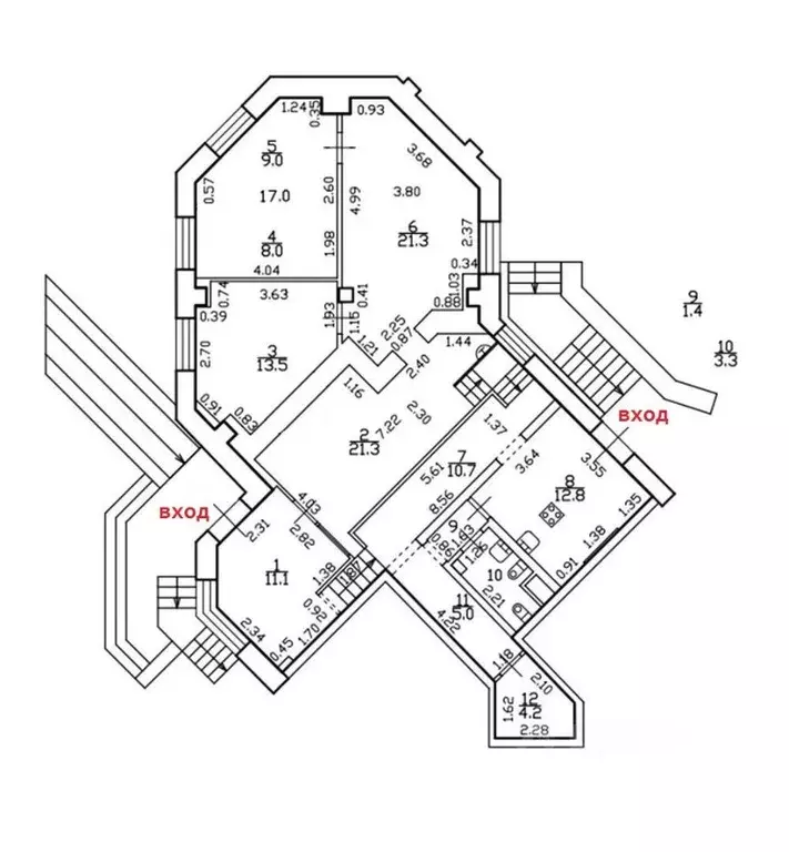 Помещение свободного назначения в Санкт-Петербург ул. Ленсовета, 34к3 ... - Фото 1