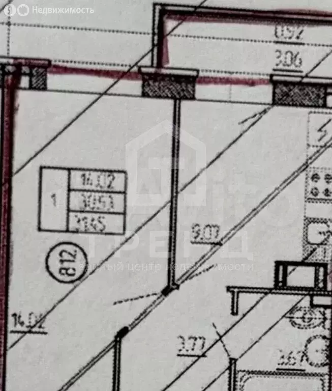1-комнатная квартира: Бугры, Тихая улица, 13к3 (31.3 м) - Фото 1