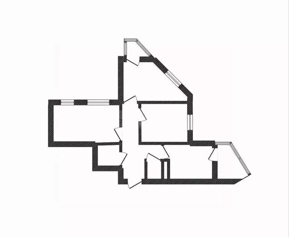 3-к кв. Белгородская область, Белгород ул. Костюкова, 12а (77.2 м) - Фото 2