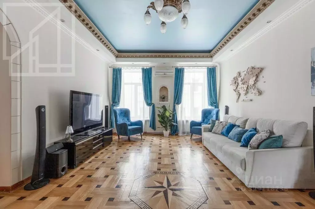 4-к кв. Москва ул. Маросейка, 13С2 (140.0 м) - Фото 1