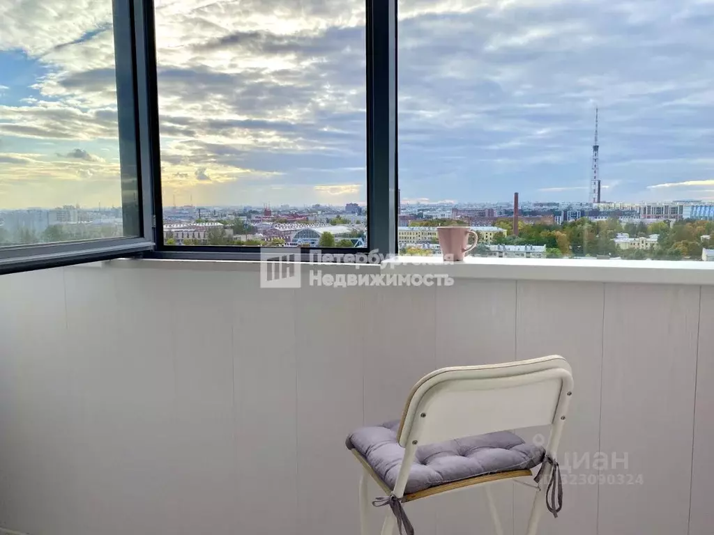 Студия Санкт-Петербург Новолитовская ул., 4 (22.1 м) - Фото 1