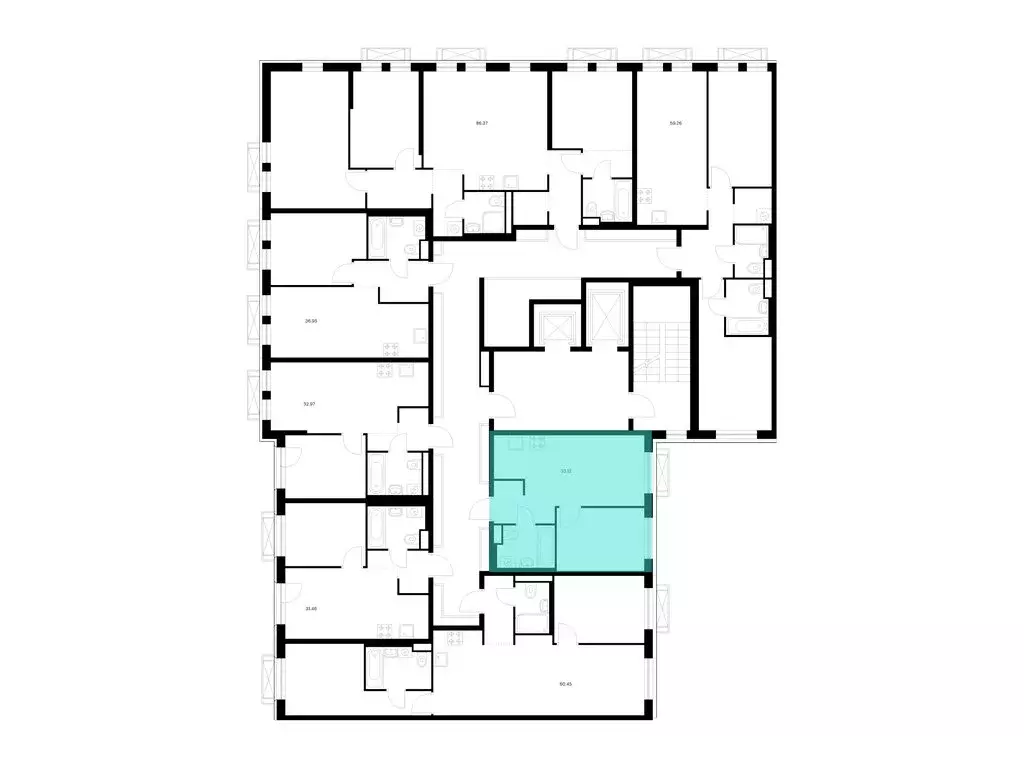 1-комнатная квартира: Улан-Удэ, Советская улица, 6/2 (33.12 м) - Фото 1