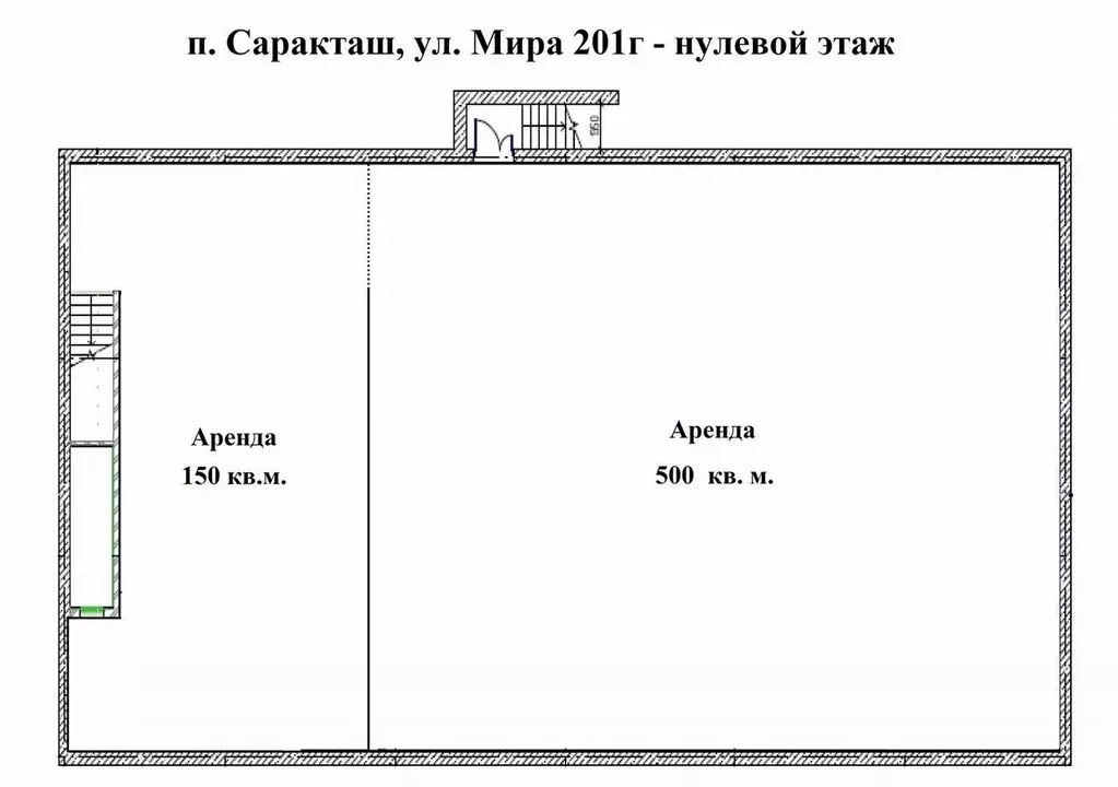 Торговая площадь в Оренбургская область, пос. Саракташ ул. Мира, 201 ... - Фото 0