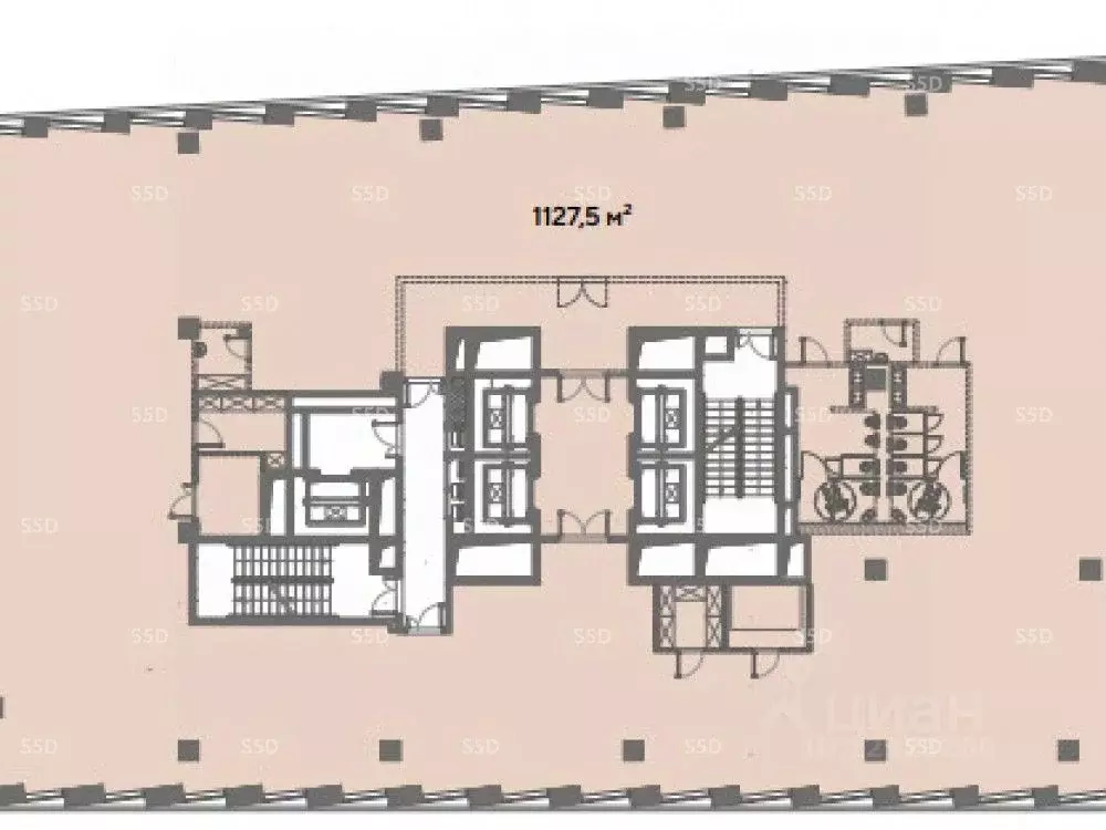 Офис в Москва ул. Обручева, 23С1 (1128 м) - Фото 1