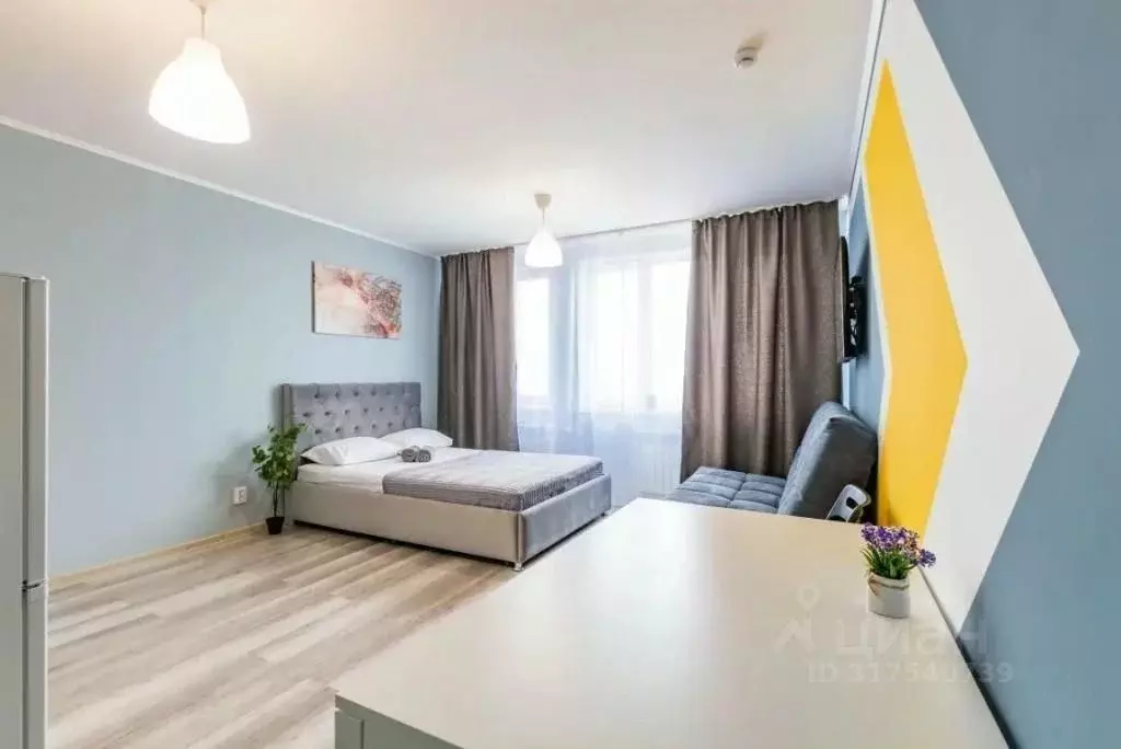 1-к кв. Свердловская область, Екатеринбург ул. Готвальда, 24 (30.0 м) - Фото 1