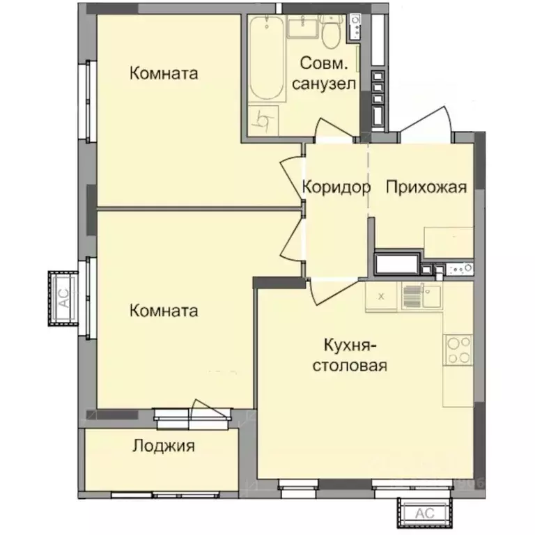 2-к кв. Удмуртия, Ижевск Северо-Западный жилрайон, 4-й мкр, Истории ... - Фото 0