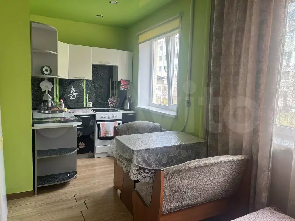 1-к. квартира, 30,1 м, 1/5 эт. - Фото 0