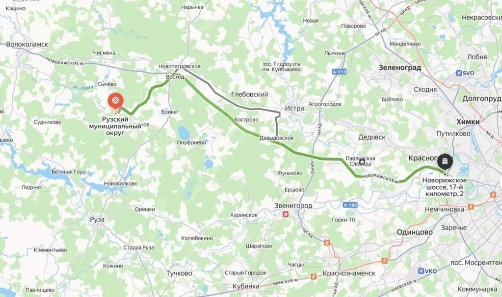 Участок в Московская область, Рузский муниципальный округ, Подлипки-1 ... - Фото 1