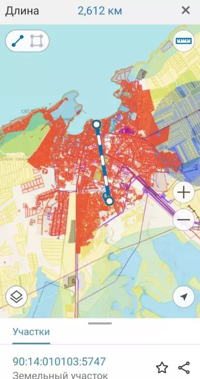 Участок в Крым, Черноморское пгт ул. Персиковая (7.49 сот.) - Фото 2
