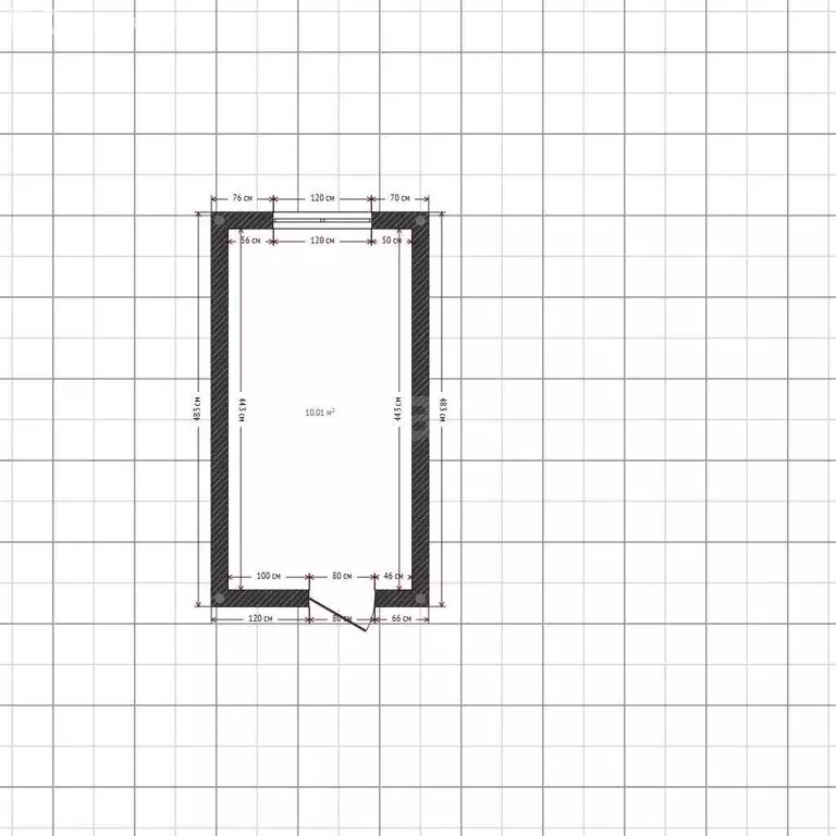 1к в -комнатной квартире (10 м) - Фото 1