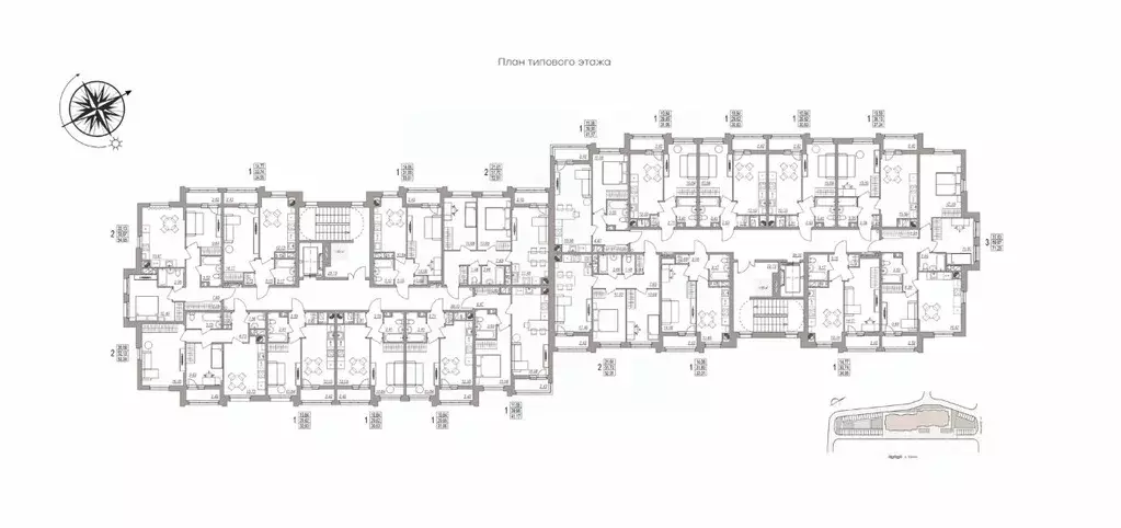 2-к кв. Волгоградская область, Волгоград ул. Дымченко, 9 (52.91 м) - Фото 1