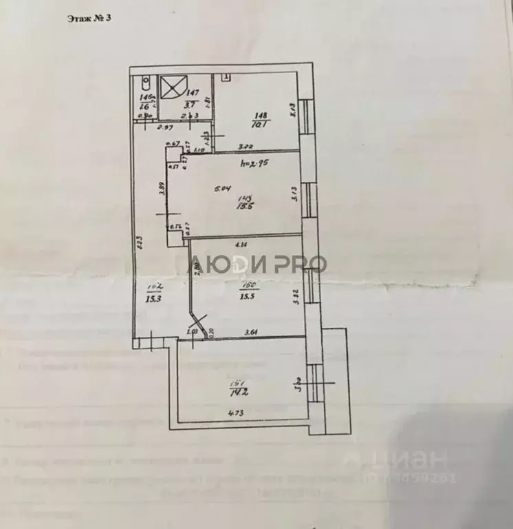 3-к кв. Кировская область, Киров ул. Защитников Отечества, 67 (80.0 м) - Фото 2