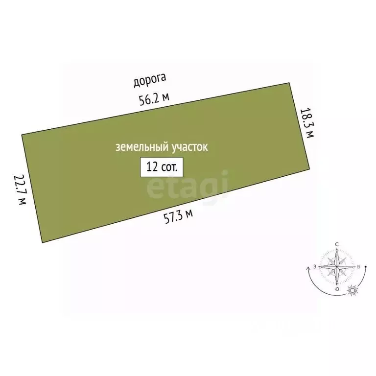 Участок в Крым, Ленинский район, Батальненское с/пос, Нептун СНТ  ... - Фото 2