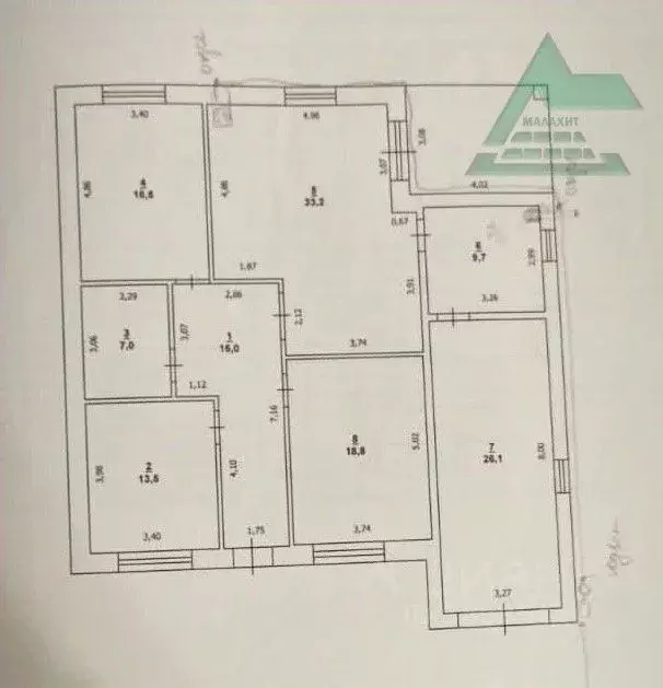 Дом в Оренбургская область, Оренбург ул. Баргузинская, 42 (160 м) - Фото 1