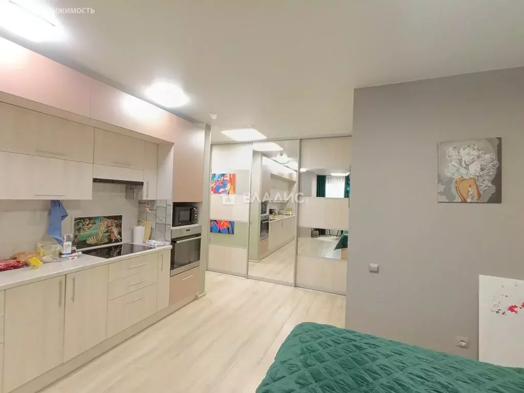 Квартира-студия: Белгород, Семейная улица, 25 (30.6 м) - Фото 2