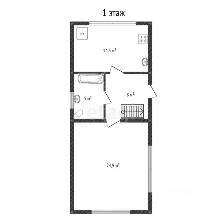 Дом в Башкортостан, Уфа Аургазинский пер., 27 (146 м) - Фото 2