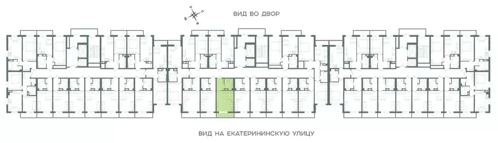 Квартира-студия: Мурино, Екатерининская улица, 11 (23.2 м) - Фото 2