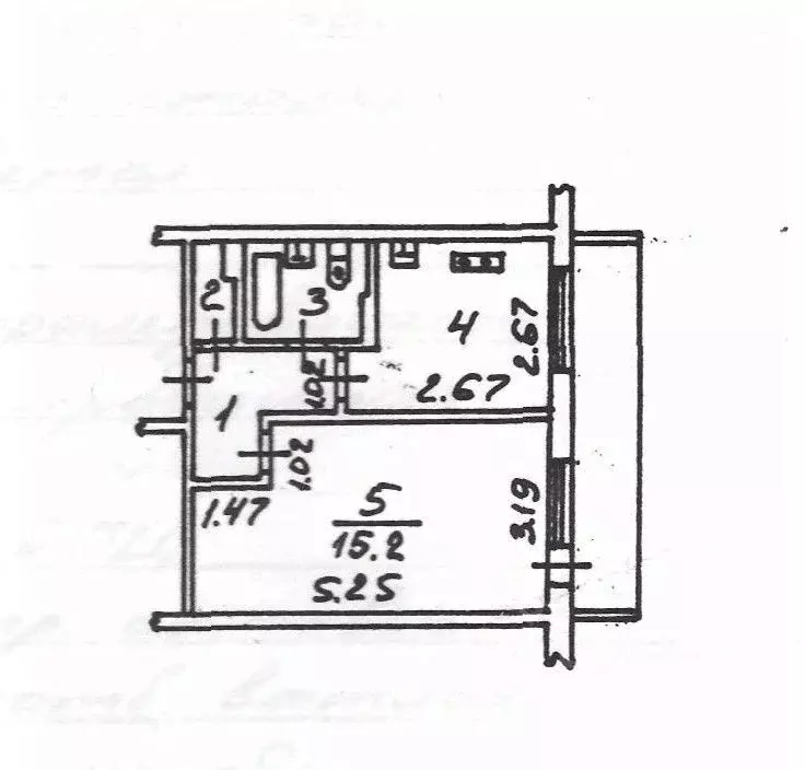 1-к кв. Волгоградская область, Волжский ул. Имени генерала Карбышева, ... - Фото 2