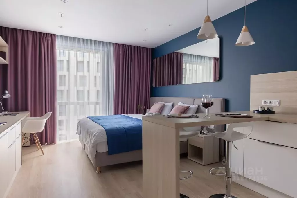 Студия Санкт-Петербург Социалистическая ул., 21 (27.0 м) - Фото 1