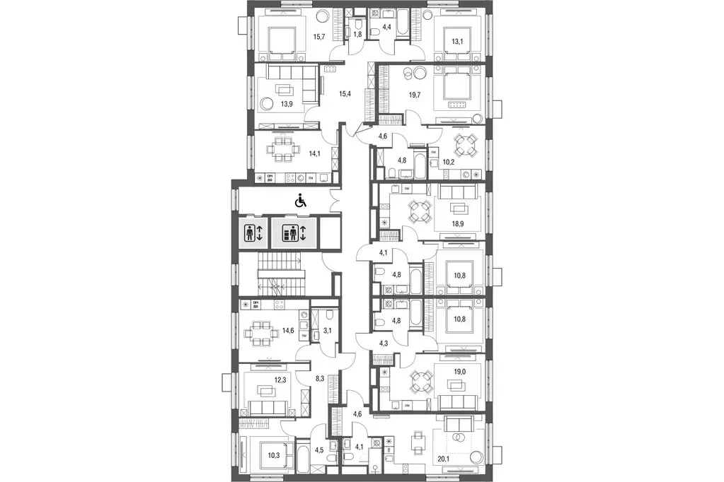 1-к кв. Москва Тагильская ул., 2к1 (39.3 м) - Фото 1