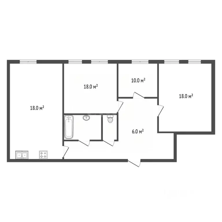 Комната Санкт-Петербург 4-я Красноармейская ул., 2/35 (11.0 м) - Фото 2