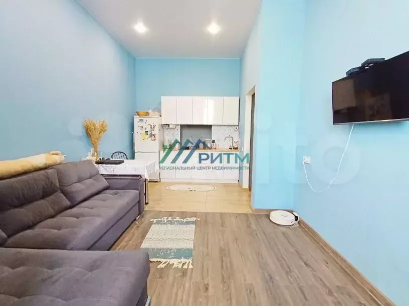 1-к. квартира, 40 м, 1/16 эт. - Фото 1