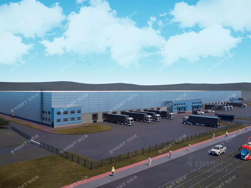 Склад в Санкт-Петербург пос. Петро-Славянка, Софийская ул. (4563 м) - Фото 1