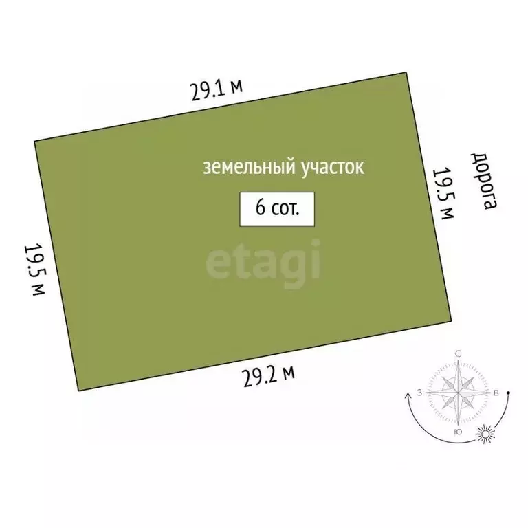 Участок в Тюменская область, Тюменский муниципальный округ, ... - Фото 2