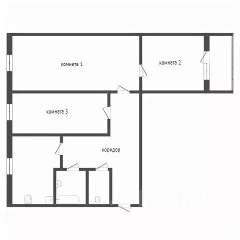 3-к кв. Воронежская область, Воронеж ул. Хользунова, 15 (57.7 м) - Фото 2