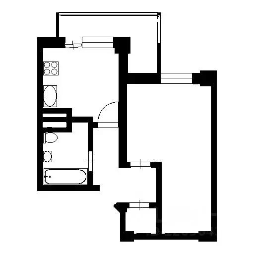 1-к кв. Москва Дмитровское ш., 107Ак3 (40.0 м) - Фото 1