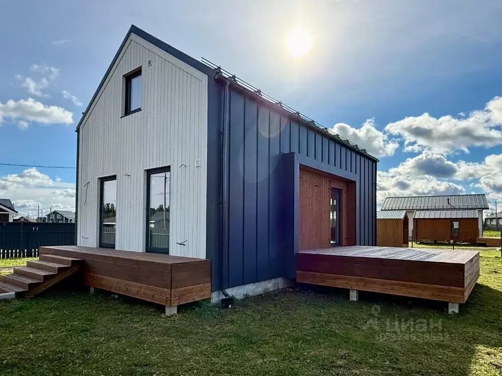 Дом в Ленинградская область, Волосовский район, Клопицкое с/пос, пос. ... - Фото 2