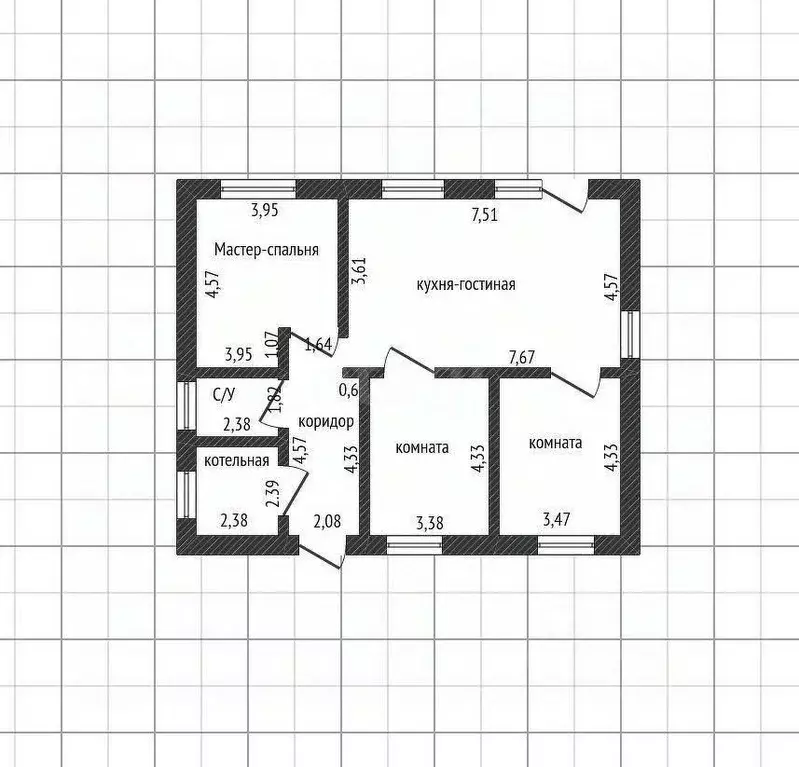 Дом в Адыгея, Майкоп Оштенский пер. (106 м) - Фото 2