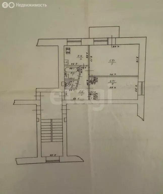 2-комнатная квартира: Казань, улица Заря, 1 (40.7 м) - Фото 0