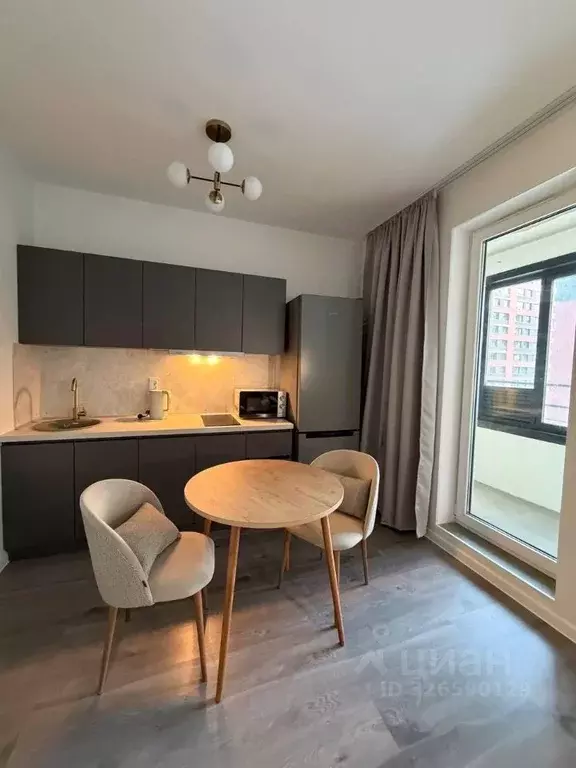 Студия Санкт-Петербург ул. Плесецкая, 24 (30.8 м) - Фото 1