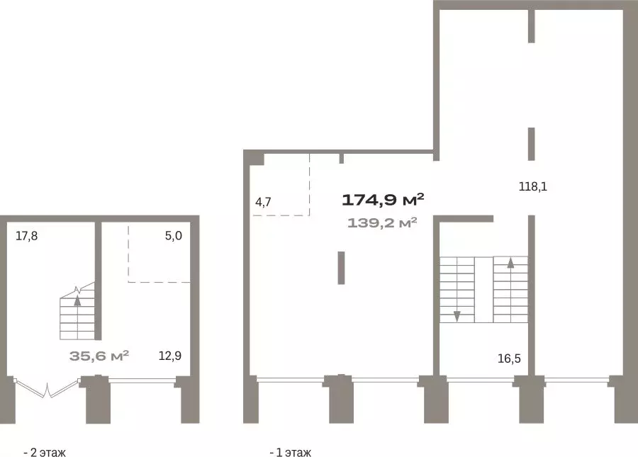 Помещение свободного назначения (174.88 м) - Фото 1