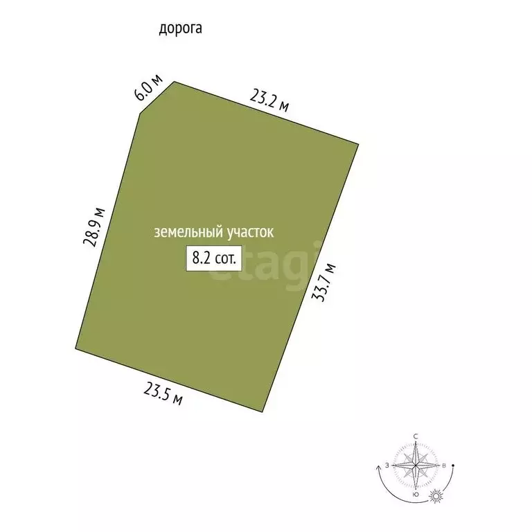 Участок в Якутск, микрорайон Тускул (8 м) - Фото 1