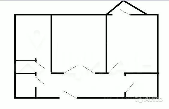 2-к кв. Татарстан, Зеленодольск ул. Королева, 6 (53.1 м) - Фото 1