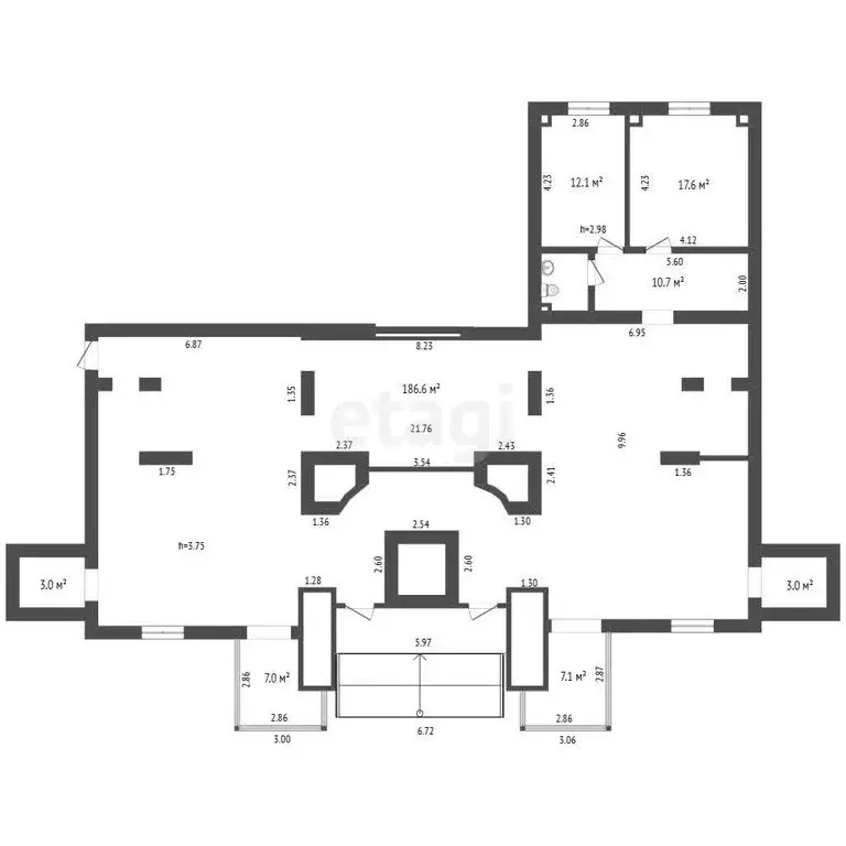 Торговая площадь (250.4 м) - Фото 1